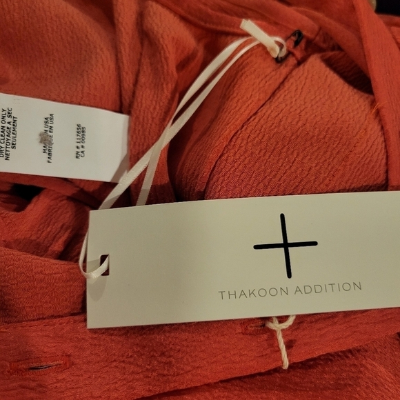 NWT Thakoon Coral Pink Satin Romper - Picture 4 of 8